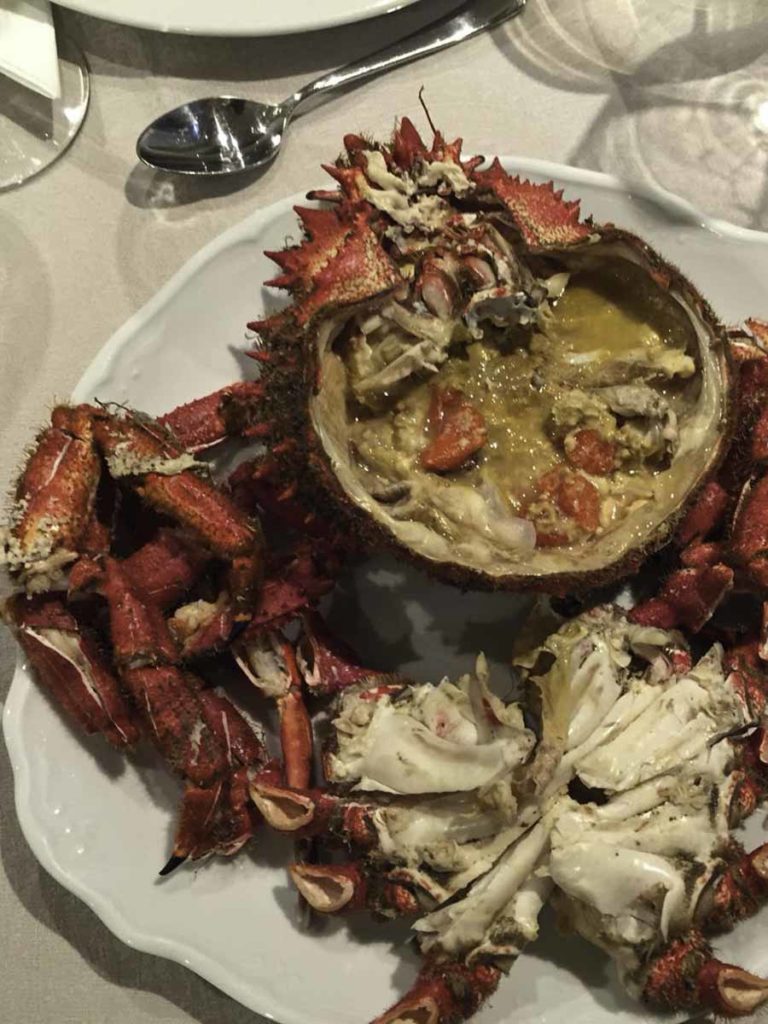 Centolla gallega