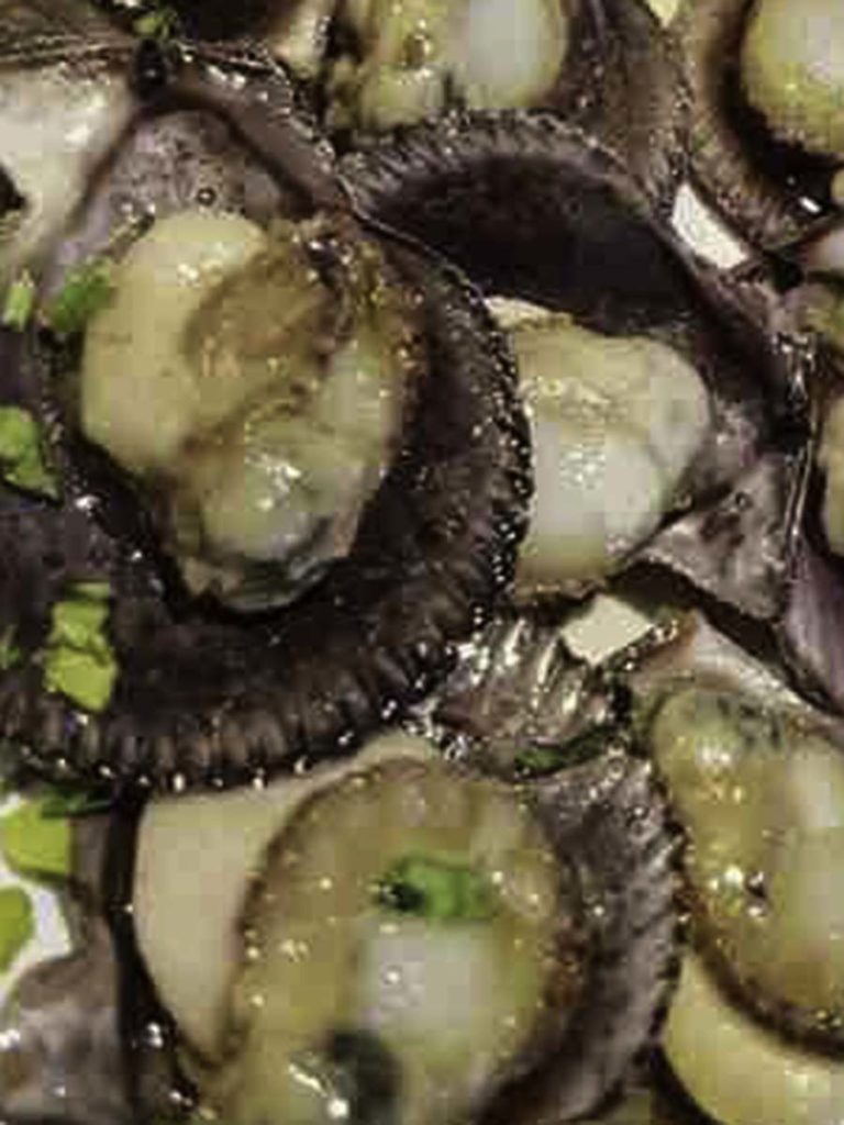 Zamburiñas a la plancha